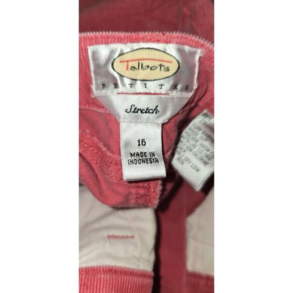 Lot Of 2 Talbots ‎ Womens Size I6  Corduroy  Stretch Boot  Leg Casual Classic - Picture 7 of 8
